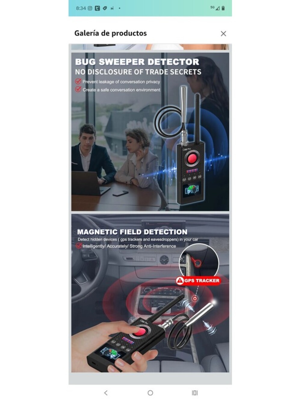 Hiden camera detector - Picture 3 of 7
